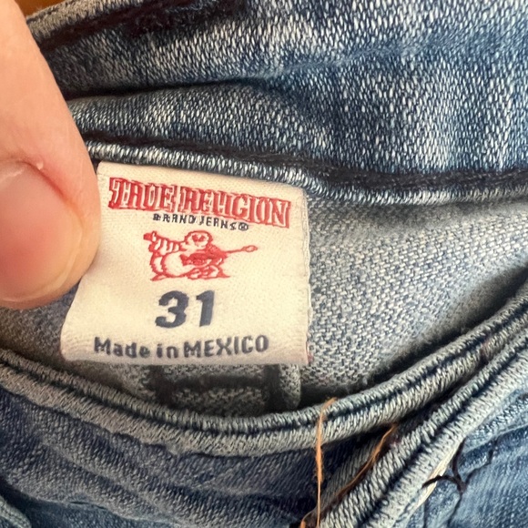 🌸 True Religion “Section Skinny” Floral Jeans – Size 31 🌸 - Picture 6 of 6